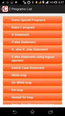 Learn C Programming android App screenshot 3